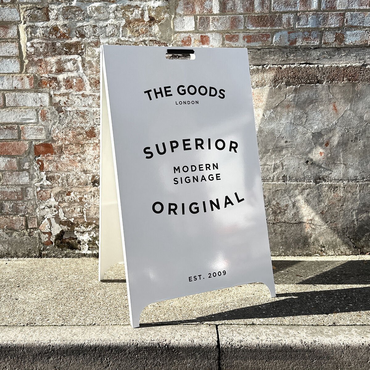 Generic A-board sign